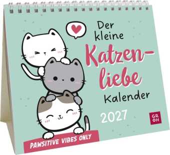 Mini-Kalender 2027: Der kleine Katzenliebe Kalender
