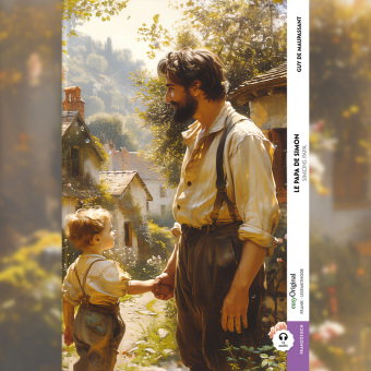 Le Papa de Simon / Simons Papa (Buch + Audio-Online) - Frank-Lesemethode - Kommentierte zweisprachig
