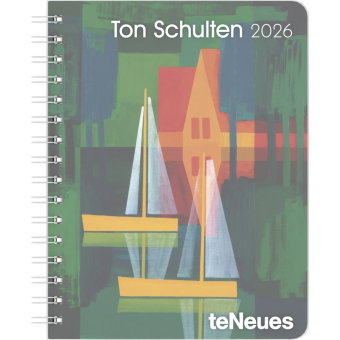 teNeues - Ton Schulten Diary 2026 - Buchkalender 17x22 cm | Wochenkalender Deluxe mit Landschaftsmos