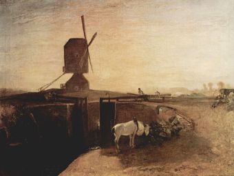 Joseph Mallord William Turner - Der große Verbindungskanal bei Southall Mill - 1.000 Teile (Puzzle)