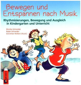 Bewegen und Entspannen nach Musik, Set m. Anleitungsbuch u. CD-Audio