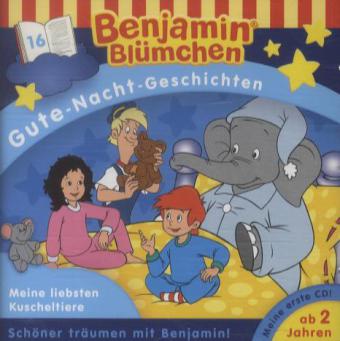 Benjamin Blümchen, Gute-Nacht-Geschichten - Meine liebsten Kuscheltiere, 1 Audio-CD