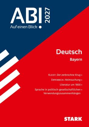 STARK Deutsch - Abi - Auf einen Blick! 2027 Bayern