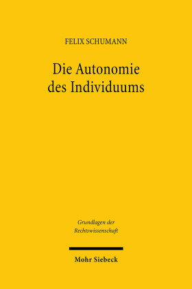 Die Autonomie des Individuums