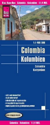 Reise Know-How Landkarte Kolumbien / Colombia (1:1.400.000)