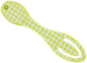 Flexilight Leselicht (Green Dots) - hellgrün - 2 in 1 Leselampe & Lesezeichen - LED Leselicht - Gesc