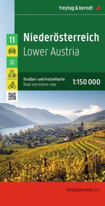 freytag & berndt Straßenkarte Niederösterreich 1:150.000
