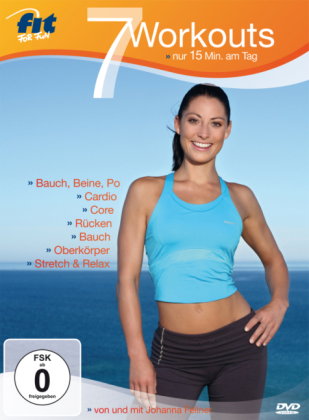 7 Workouts - nur 15 Min. am Tag, 1 DVD