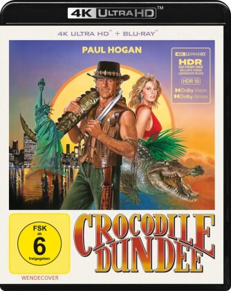 Crocodile Dundee, 1 4K UHD-Blu-ray + 1 Blu-ray