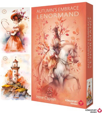 Autumn´s Embrace Lenormand DE - 38 Lenormand-Karten und Booklet, m. 1 Beilage, m. 1 Buch