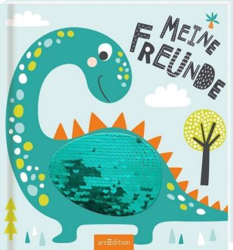 Meine Freunde - Dinos (mit Wendepailletten)