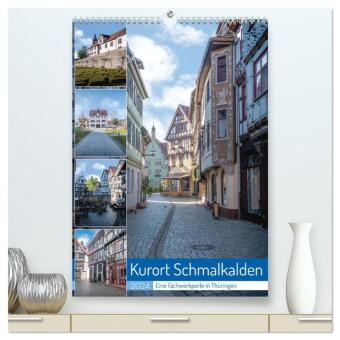 Kurort Schmalkalden (hochwertiger Premium Wandkalender 2024 DIN A2 hoch), Kunstdruck in Hochglanz