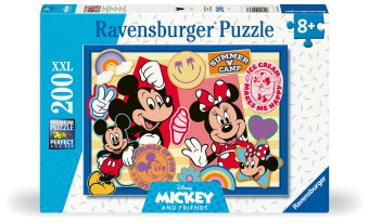 Kinderpuzzle 200 XXL Teile - Disney Micky Maus - Unterwegs mit Mickey und Minnie