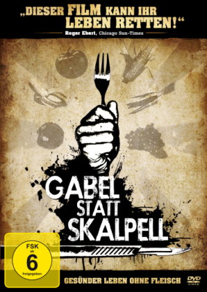 Gabel statt Skalpell - Gesünder leben ohne Fleisch, 1 DVD