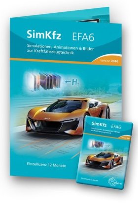 SimKfz EFA6.1 - Version 2021 - Einzellizenz Freischaltcode auf Keycard