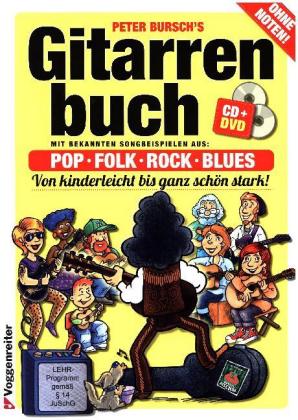 Gitarrenbuch, m. Audio-CD u. DVD. Bd.1. Bd.1
