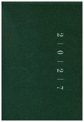Taschenkalender Mod. Septimus 2027, A6 quer, Kunststoff, grau