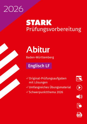 STARK Englisch LF - Abitur 2026 BW - Prüfungsvorbereitung, m. 1 Buch, m. 1 Beilage