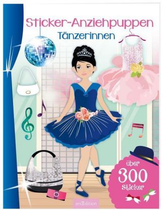Sticker-Anziehpuppen - Tänzerinnen