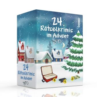 24 Rätselkrimis im Advent