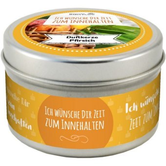 Duftkerze Ich wünsche Dir Zeit zum Innenhalten