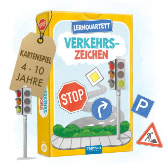 Trötsch Lernquartett Verkehrszeichen