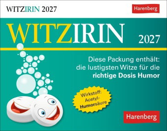 Witzirin Tagesabreißkalender 2027 - Diese Packung enthält: die lustigsten Witze für die tägliche Dos