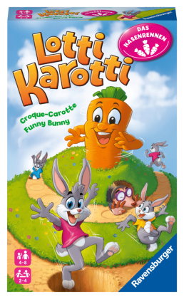 Lotti Karotti, das Hasenrennen - Reisespiel ab 4 Jahre