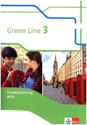 Green Line 3 - Vokabeltraining aktiv, Arbeitsheft Klasse 7