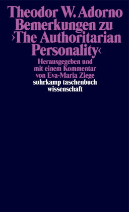 Bemerkungen zu 'The Authoritarian Personality'