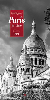Paris, je t'aime Literatur-Kalender 2027