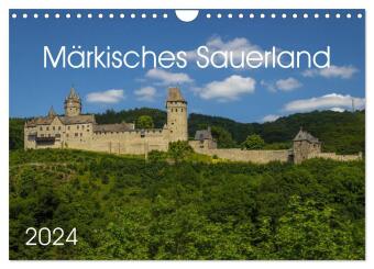 Märkisches Sauerland (Wandkalender 2024 DIN A4 quer), CALVENDO Monatskalender