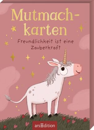 Ein Einhorn namens Oktober - Mutmachkarten