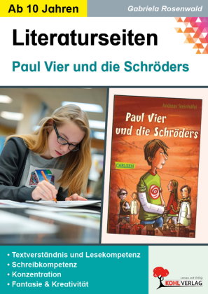 Paul Vier und die Schröders, Literaturseiten