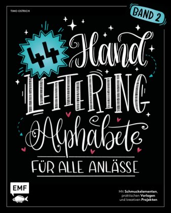 Handlettering 44 Alphabete. Bd.2