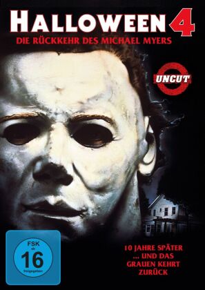 Halloween 4 - The Return of Michael Myers, 1 DVD