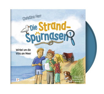 Die Strandspürnasen - Wirbel um die Villa am Meer, 1 Audio-CD, 1 MP3