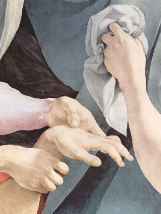 Jacopo Pontormo - Altargemälde der Capponi-Kapelle in Santa Felicita, Kreuzabnahme Christi - 1.000 T