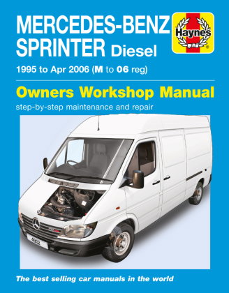 Mercedes-Benz Sprinter Diesel (95 - Apr 06) Haynes Repair Manual
