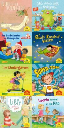 Pixi-Box 286: Pixis bunter Kindergarten (8x8 Exemplare), m. 2 Buch, 6 Teile