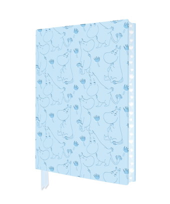 Exquisit Premium Notizbuch DIN A5: Tove Jansson, Mumin und Blumen