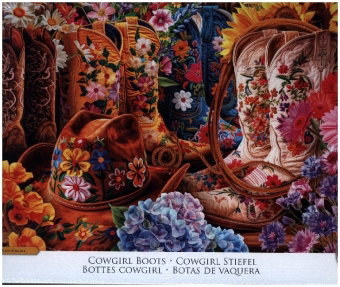 Cowgirl Boots by Lars Stewart