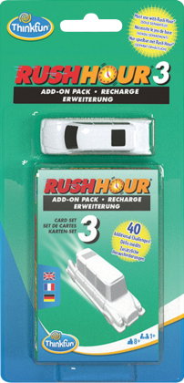 ThinkFun - 76452 - Rush Hour 3 - Erweiterungsset für das original Rush Hour. Add-on für noch mehr Sp