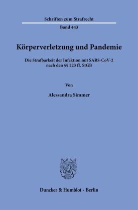 Körperverletzung und Pandemie