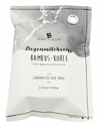 Ziegenmilchseife Bambus-Kohle