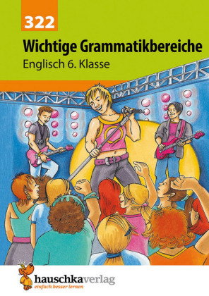 Wichtige Grammatikbereiche. Englisch 6. Klasse, A5-Heft