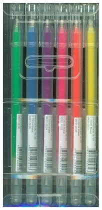 Gelstifte-Set Neon