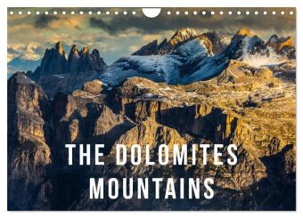 The Dolomites Mountains (Wall Calendar 2026 DIN A4 landscape), CALVENDO 12 Month Wall Calendar