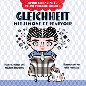 Gleichheit mit Simone de Beauvoir. Bilderbuch
