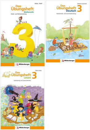 Sicher ins 4. Schuljahr - Paket: Rechnen - Schreiben - Lesen - Grammatik · Klasse 3